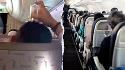 Passenger's bizarre use of drinking glass on flight leaves travelers horrified Brisbane Private Schools